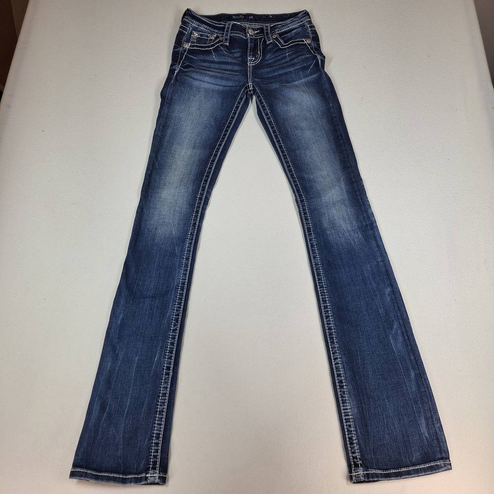 Miss Me Women's Dark Blue Boot Cut Jeans
